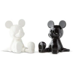 Disney Black And White Mickey Salt & Pepper Shakers