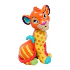 Disney Simba Mini Figurine By Romero Britto