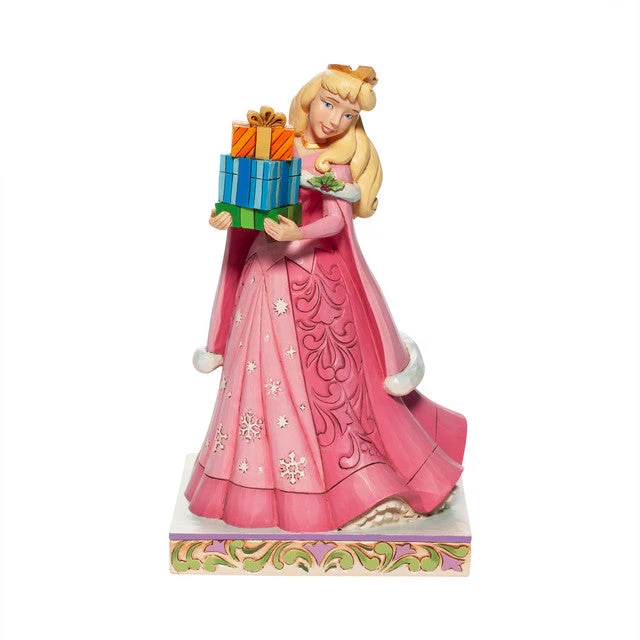 Disney Jim Shore Gifts Of Joy Christmas Aurora The Sleeping Beauty Figurine 3 Disney Jim Shore Gifts Of Joy Christmas Aurora The Sleeping Beauty Figurine