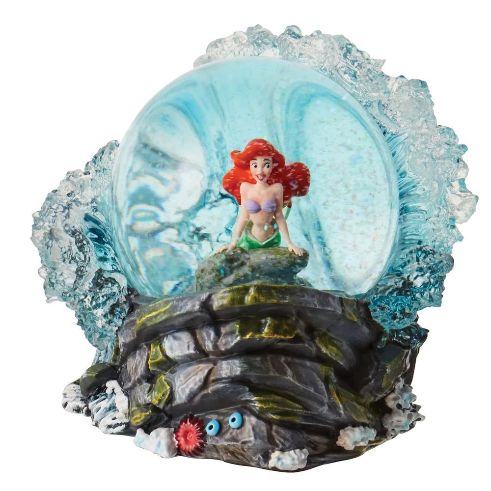 Disney Showcase The Little Mermaid Princess Ariel Glass Water Globe 3 Disney Showcase The Little Mermaid Princess Ariel Glass Water Globe