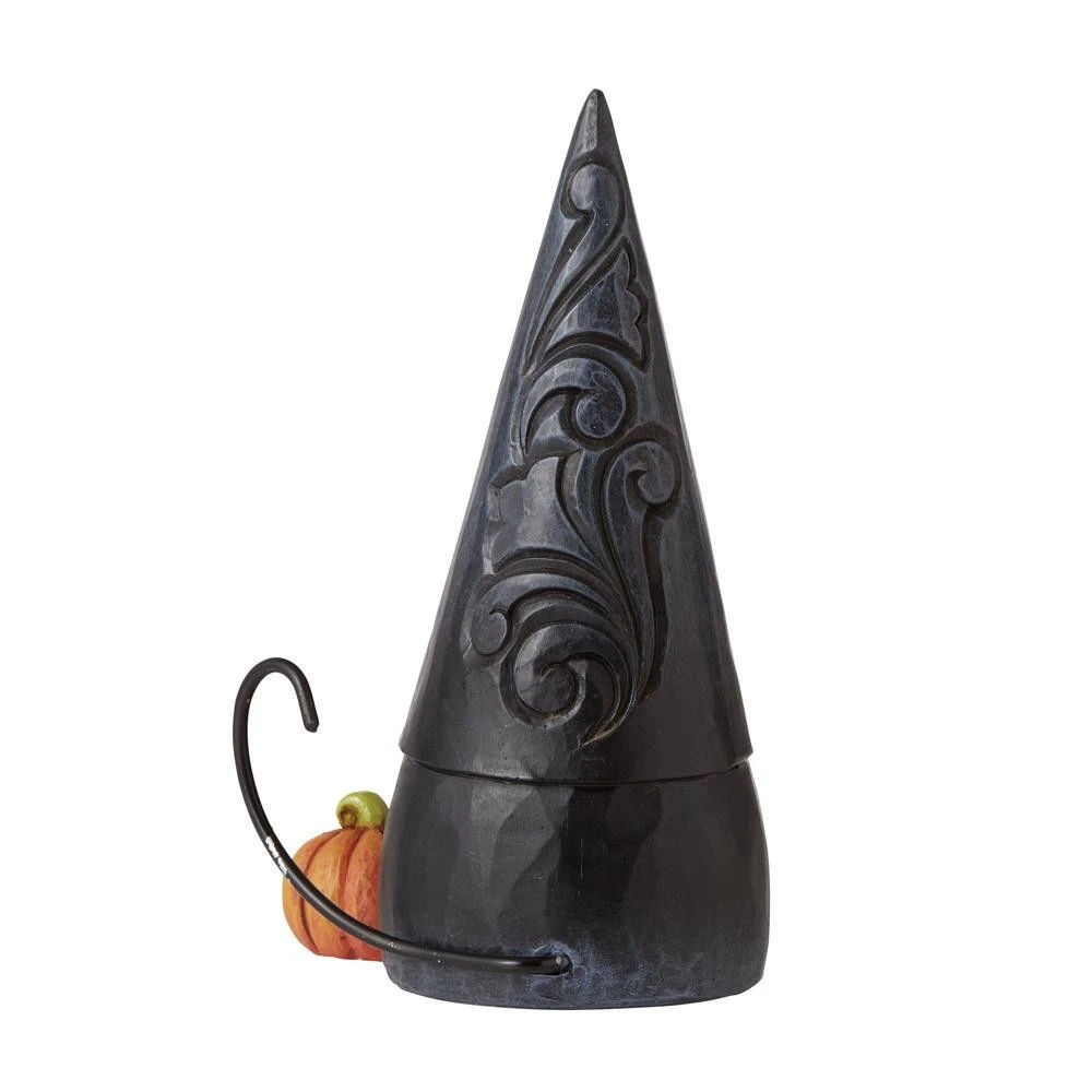 Jim Shore Halloween Black Cat Gnome Fraidy Cat Figurine 4 Jim Shore Halloween Black Cat Gnome Fraidy Cat Figurine - Image 2