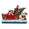 Disney Jim Shore Fab 4 Mickey And Friends Loading Christmas Tree Onto A Red Truck Figurine 1 Disney Jim Shore Fab 4 Mickey And Friends Loading Christmas Tree Onto A Red Truck Figurine -Quality Home Store 6010868