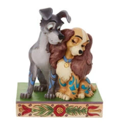 Disney Jim Shore Lady And The Tramp Snuggle Figurine