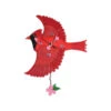 Allen Designs Cardinal's Song L Wall Clock -Quality Home Store 6012449