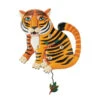 Allen Designs Stripes The Tiger Clock -Quality Home Store 6012490