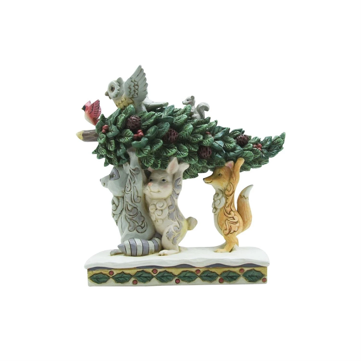 Jim Shore Heartwood Creek Woodland Animals Carrying Tree 3 Jim Shore Heartwood Creek Woodland Animals Carrying Tree