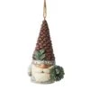 Jim Shore Heartwood Creek Woodland Gnome Pinecone Ornament -Quality Home Store 6012689