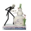 Jim Shore Disney Traditions Jack With Snowman -Quality Home Store 6013056