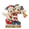 Jim Shore Disney Traditions Mickey & Minnie Santas 1 Jim Shore Disney Traditions Mickey & Minnie Santas -Quality Home Store 6013058