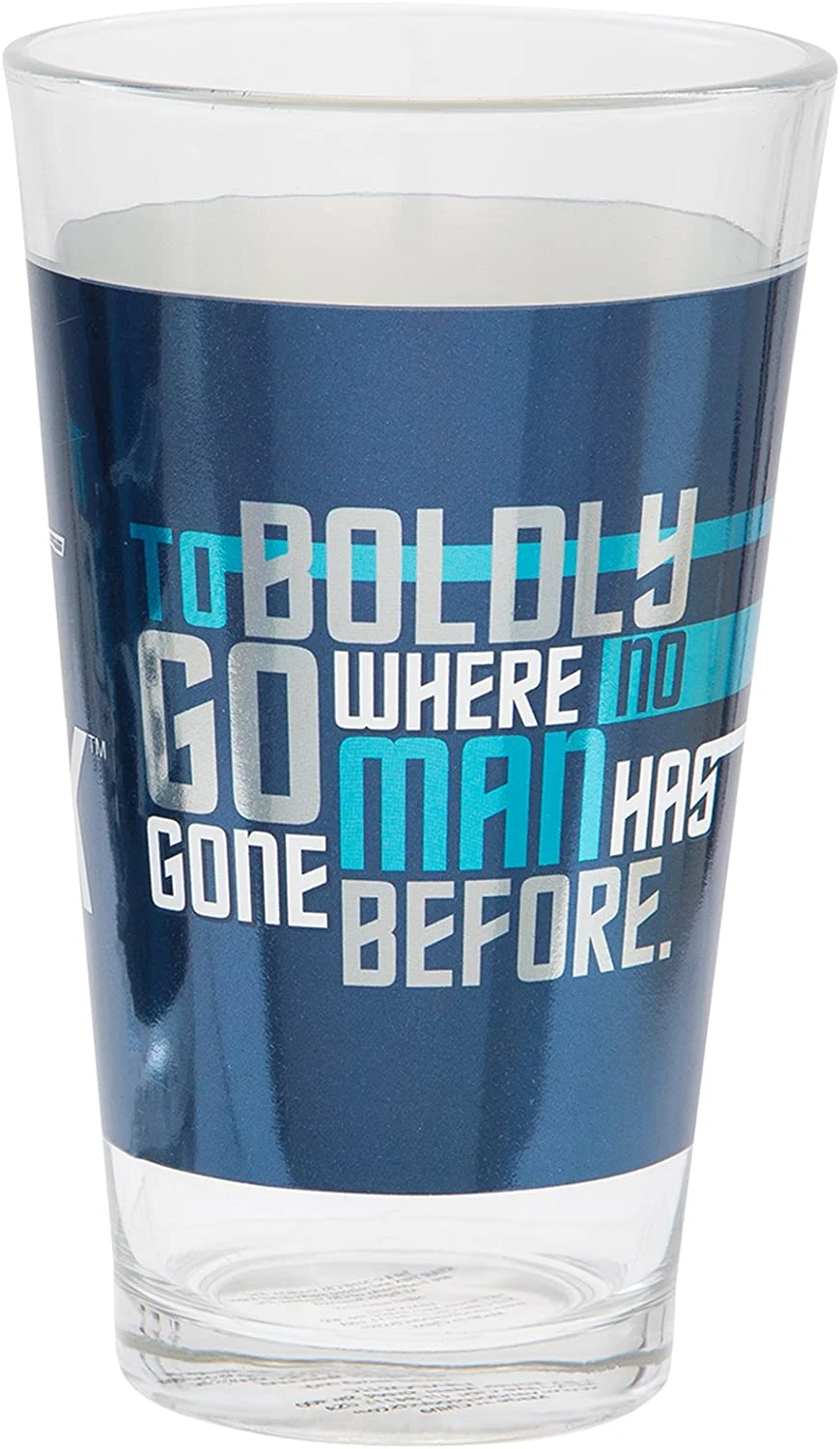 Vandor Star Trek 16-Ounce Laser Decal Pint Glass 4 Vandor Star Trek 16-Ounce Laser Decal Pint Glass - Image 2