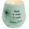 Happy 50th Birthday Soy Wax Candle 8 Oz. -Quality Home Store 77163