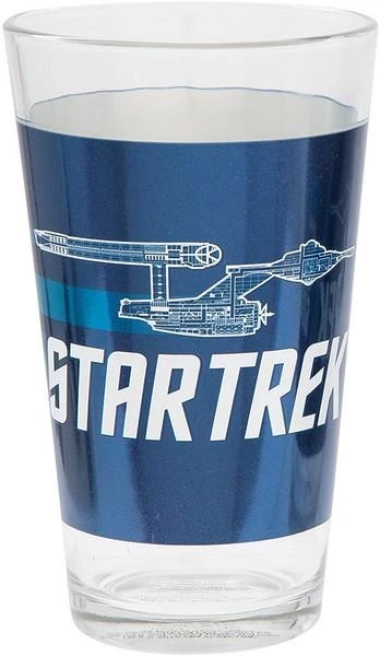 Vandor Star Trek 16-Ounce Laser Decal Pint Glass 3 Vandor Star Trek 16-Ounce Laser Decal Pint Glass