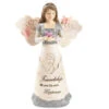 Friendship Fills Your Life With Happiness Angel With Butterflies Figurine 5.5" -Quality Home Store 82424