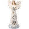 7.5" Love You Mom Angel Holding Flowers Figurine -Quality Home Store 82450