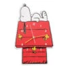 Peanuts Snoopy On Dog House Shaped Deco Clock 2 Peanuts Snoopy On Dog House Shaped Deco Clock -Quality Home Store 85189