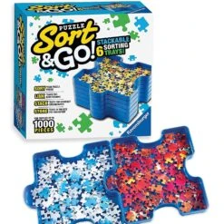 Ravensburger Sort And Go Jigsaw Puzzle Accessory Sorting Trays For Up To 1000 Pieces