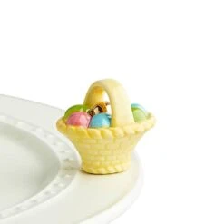 Nora Fleming Mini A Tisket A Tasket Easter Basket
