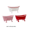Mini Vintage Metal Bath Tub Trinket Dish -Quality Home Store CB177124