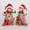 Karen Didion Christmas Presents Elf 9" -Quality Home Store CC09 28