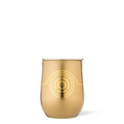 Corkcicle Star Wars C-3PO Gold Stemless Cup 12 Oz.