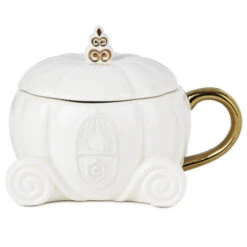 Hallmark Disney Princess Cinderella Carriage Sculpted Mug, 15 Oz.