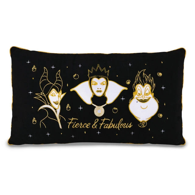 Hallmark Disney Villains Fierce And Fabulous Pillow, 21x12 3 Hallmark Disney Villains Fierce And Fabulous Pillow, 21x12