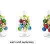 6" Glass Christmas Tree With Ornaments -Quality Home Store EX26437
