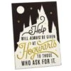 Hallmark Harry Potter™ Help At Hogwarts™ Wood Quote Sign, 5x7 -Quality Home Store Harry Potter Help At Hogwarts Wood Quote Sign 1HPO1047 01