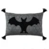 Hallmark Disney The Haunted Mansion Glow-in-the-Dark Bat Pillow, 12x20 -Quality Home Store Haunted Mansion Glow in the Dark Bat Pillow 1HGN1504 01
