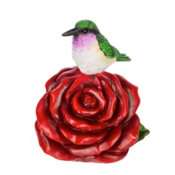 Flower Of The Month June Rose Figurine 5.25"