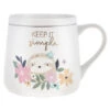 Karma Flora Mug Sloth 2 Karma Flora Mug Sloth -Quality Home Store KA211279