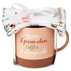 Hallmark What A Mom Wants Tea Towel And Mug Gift Set