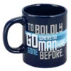 Star Trek To Boldly Go 16 Oz. Ceramic Mug