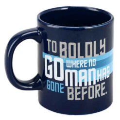 Star Trek To Boldly Go 16 Oz. Ceramic Mug