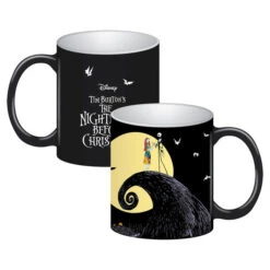 Disney The Nightmare Before Christmas Jack And Sally Under Moonlight 16 Oz. Ceramic Mug