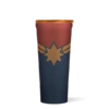 Corkcicle Captain Marvel Tumbler 24 Oz. -Quality Home Store MVL2124 CM