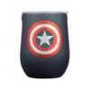 Corkcicle 12 Oz Captain America Stemless Cup -Quality Home Store MVL2312 CA