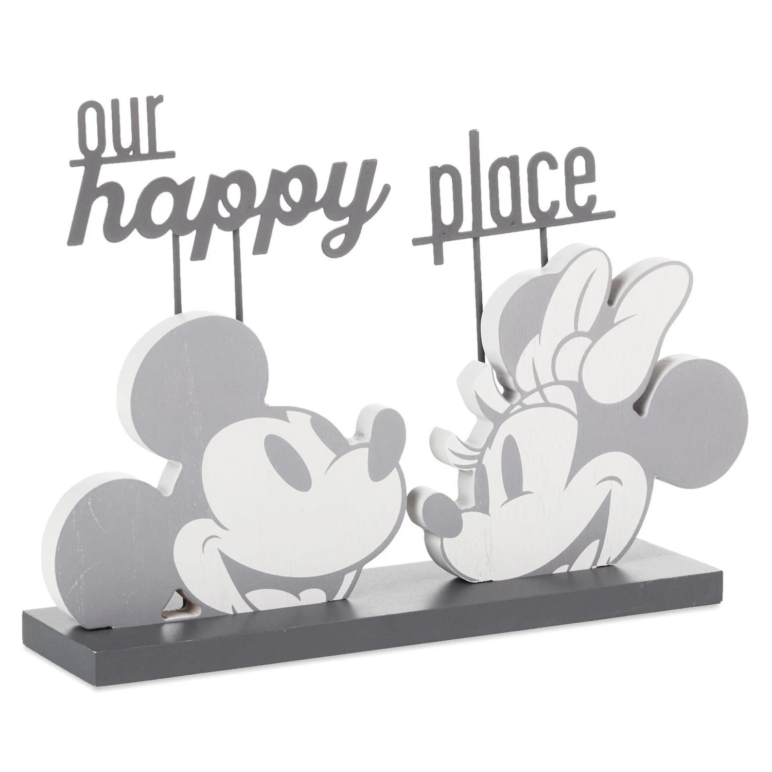Hallmark Disney Mickey And Minnie Our Happy Place Quote Sign 3 Hallmark Disney Mickey And Minnie Our Happy Place Quote Sign