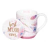 Best Mom Ever Cup And Coaster Set -Quality Home Store P2712001
