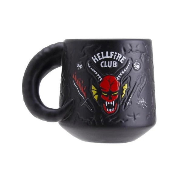 Hellfire Club Demon Embossed Mug 3 Hellfire Club Demon Embossed Mug