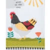 Life Is Good In The Coop Chicken Dual Purpose Terry Towel 1 Life Is Good In The Coop Chicken Dual Purpose Terry Towel -Quality Home Store R4830