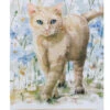 Bohemian Blue Cat Dual Purpose Terry Towel 1 Bohemian Blue Cat Dual Purpose Terry Towel -Quality Home Store R6978