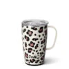 SWIG Luxy Leopard Travel Mug 18 Oz. Stainless Steel And Insulated -Quality Home Store S102 C18 LP