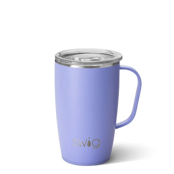 SWIG Hydrangea Travel Mug 18 Oz. Stainless Steel And Insulated 3 SWIG Hydrangea Travel Mug 18 Oz. Stainless Steel And Insulated