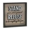 Hallmark Schitt's Creek® Moira Rose Quote Wood Sign, 11.75x11.75 2 Hallmark Schitt's Creek® Moira Rose Quote Wood Sign, 11.75x11.75 -Quality Home Store Schitts Creek Stand Your Ground Wood Quote Sign 1PCL1022 01