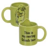 Dr. Seuss This Is My Resting Grinch Face 20 Oz. Bas Relief Ceramic Mug -Quality Home Store VU8 CALGRI