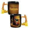 Disney Fantasia Sculpted Sorcerer And Broom Sculpted Ceramic Mug -Quality Home Store VUA06 DPDSC