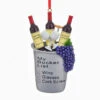 Live The Dream My Bucket List Wine Bottles Ornament -Quality Home Store c6560