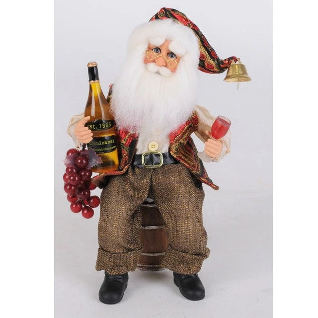 Karen Didion Originals Chardonnay Wine Santa With Grapes 3 Karen Didion Originals Chardonnay Wine Santa With Grapes